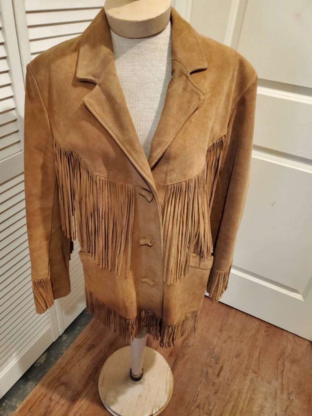 Vintage Western fringed jacket